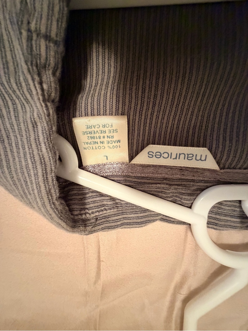 Maurices Ruffled Button-Front Top - Picture 2 of 3